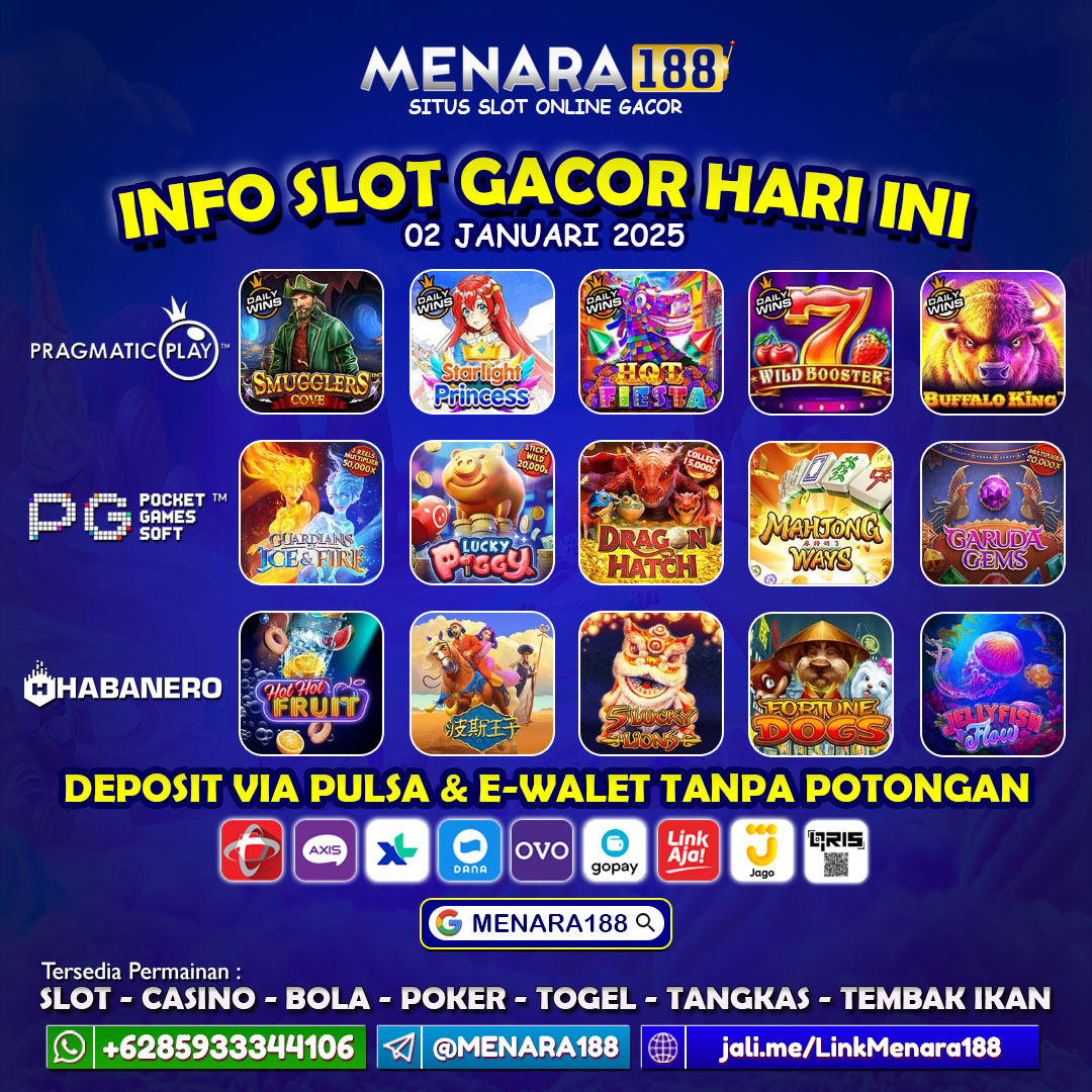 Rtp Slot Gacor Menara188